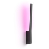 Philips Hue White & Color Ambiance Lámpara de Pared Liane, Luz de LED negro