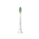 Philips Sonicare W2 Optimal White W2 Optimal White HX6062/10 Pack de 2 cabezales blancos de cepillos Sonicare, Cabezal de cepillo blanco, 2 pieza(s), Blanco, 3 mes(es), Medio, 2 Series plaque defence; 3 Series gum health; DiamondClean; DiamondClean Smart; EasyClean;..., Medium