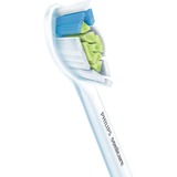 Philips Sonicare W2 Optimal White W2 Optimal White HX6062/10 Pack de 2 cabezales blancos de cepillos Sonicare, Cabezal de cepillo blanco, 2 pieza(s), Blanco, 3 mes(es), Medio, 2 Series plaque defence; 3 Series gum health; DiamondClean; DiamondClean Smart; EasyClean;..., Medium