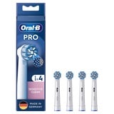Procter & Gamble Sensitive Clean 4 pieza(s) Blanco, Cabezal de cepillo blanco, 4 pieza(s), Blanco, 3 mes(es), Extrasuave, Oral-B, Caja