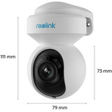 Reolink E Series E540, Cámara de vigilancia blanco/Negro