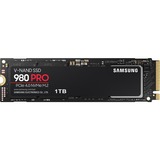 SAMSUNG 980 PRO M.2 1000 GB PCI Express 4.0 V-NAND MLC NVMe, Unidad de estado sólido 1000 GB, M.2, 7000 MB/s