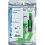 SMARTKEEPER ESSENTIAL Cerradura de puerto CF (CF04) + Llave de bloqueo Mini (U04), Cerradura insertable 