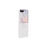Samsung Funda con anillo magnético de silicona, Funda para teléfono móvil crema