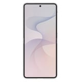 Samsung Funda con anillo magnético de silicona, Funda para teléfono móvil crema