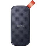 SanDisk Portable 480 GB Azul, Unidad de estado sólido negro/Naranja, 480 GB, USB Tipo C, 3.2 Gen 1 (3.1 Gen 1), 520 MB/s, Azul