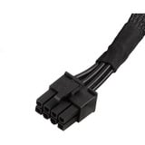 SilverStone SST-PP12-EPS cable de alimentación interna 0,55 m negro, 0,55 m, 2 x EPS 8-pin, 12 pines, Macho, Macho, Derecho