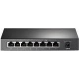 TP-Link TL-SG1008P switch No administrado Gigabit Ethernet (10/100/1000) Energía sobre Ethernet (PoE) Avellana, Interruptor/Conmutador negro, No administrado, Gigabit Ethernet (10/100/1000), Bidireccional completo (Full duplex), Energía sobre Ethernet (PoE)
