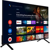 Telefunken XU43AN750S, Televisor LED negro