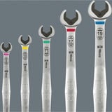 Wera Juego de llaves combinadas con trinquete 6007 Joker 11, 11 piezas, Llave de tuercas 