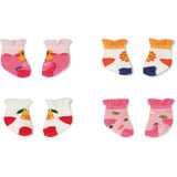 ZAPF Creation BABY born Calcetines 2 pares 43cm, Accesorios para muñecas BABY born Socks 2 assorted 43cm, Calcetines de muñeca, 3 año(s)