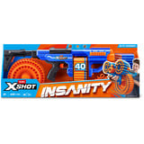 ZURU XSHOT Insanity - Martillo relámpago motorizado, Lanzador de dardos Minorista