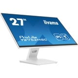 iiyama T2752MSC-W1, Monitor LED blanco (mate)