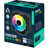 ARCTIC Freezer 36-S A-RGB Black, Disipador de CPU negro