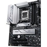 ASUS PRIME X670-P WIFI AMD X670 Zócalo AM5 ATX, Placa base plateado, AMD, Zócalo AM5, DDR5-SDRAM, 128 GB, DIMM, Doble canal