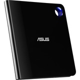 ASUS SBW-06D5H-U unidad de disco óptico Blu-Ray RW Negro, Plata, Regrabadora Blu-ray externa negro/Plateado, Negro, Plata, Bandeja, Sobremesa/Portátil, Blu-Ray RW, USB 3.1 Gen 1, 80,120 mm