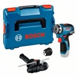 Bosch GSR 12V-35 FC Professional, Taladro/destornillador azul/Negro, 3,2 cm, 1 cm, 73 dB, 73 dB, 12 V, Lithium-ion