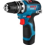 Bosch GSR 12V-35 FC Professional, Taladro/destornillador azul/Negro, 3,2 cm, 1 cm, 73 dB, 73 dB, 12 V, Lithium-ion