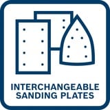 Bosch GSS 12V-13 PROFESSIONAL Lijadora rotorbital 1000 RPM 2000 OPM Negro, Azul, Rojo, Lijadora orbital azul/Negro, Lijadora rotorbital, Abrazadera/Velcro, Negro, Azul, Rojo, 6000 RPM, 1000 RPM, 12000 OPM