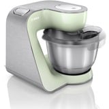 Bosch MUM58MG60 robot de cocina 1000 W 3,9 L Verde Menta/Plateado, 3,9 L, Verde, Botones, 0,8 L, CE, EAC-Eurasian, Ukraine, VDE, Acero inoxidable