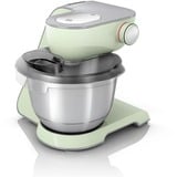 Bosch MUM58MG60 robot de cocina 1000 W 3,9 L Verde Menta/Plateado, 3,9 L, Verde, Botones, 0,8 L, CE, EAC-Eurasian, Ukraine, VDE, Acero inoxidable