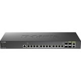 D-Link DXS-1210-10TS Gestionado L2/L3 10G Ethernet (100/1000/10000) 1U Negro, Plata, Interruptor/Conmutador Gestionado, L2/L3, 10G Ethernet (100/1000/10000), Montaje en rack, 1U