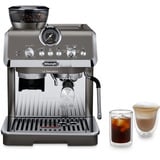 DeLonghi La Specialista Arte Evo Titan - Cold Brew, Cafetera espresso titanio/Acero fino