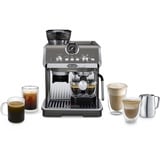 DeLonghi La Specialista Arte Evo Titan - Cold Brew, Cafetera espresso titanio/Acero fino