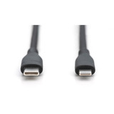 Digitus AK-600110-010-S, Cable negro