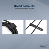 Digitus Cable de silicona USB 2.0 USB-C > Lightning, certificado MFI negro
