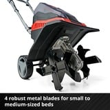 EINHELL GE-CR 30 Li - Solo, minicultivador a batería, Cortar rojo/Negro, Sin cargador ni batería, 11 kg, 30 cm, 20 cm, 73,73 dB, 93 dB