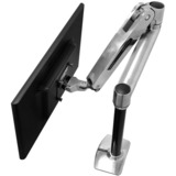 Ergotron LX Monitor Arm Steh-Sitz, Soporte de monitor aluminio