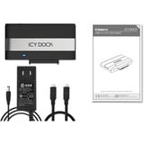 Icy Dock MB307U-1VB, Adaptador negro