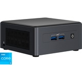 Intel® NUC 11 Pro UCFF Negro i3-1115G4, Barebone negro, UCFF, Mini PC barebone, DDR4-SDRAM, M.2, Serial ATA III, Wi-Fi 6 (802.11ax), 15 W