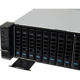 Inter-Tech 2U-2724, Rack, caja de servidor negro
