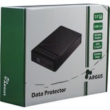 Inter-Tech Argus GD-35LK01 Caja de disco duro (HDD) Negro 3.5", Caja de unidades negro, Caja de disco duro (HDD), 3.5", SATA, Serial ATA II, Serial ATA III, 5 Gbit/s, Conexión USB, Negro
