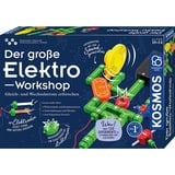 KOSMOS Elektro Juguetes y kits de ciencia para niños, Caja de experimentos Kit de electrónica, Electricidad, 10 año(s), Multicolor