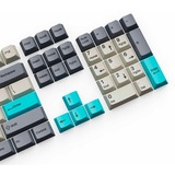 Keychron PBT-18, Cubierta de teclado gris/Turquesa