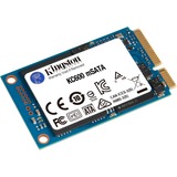 Kingston KC600 mSATA 512 GB Serial ATA III 3D TLC, Unidad de estado sólido 512 GB, mSATA, 550 MB/s, 6 Gbit/s