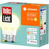 LEDVANCE VolksLicht lámpara LED Blanco cálido 2700 K 60 W E27 E 60 W, 60 W, E27, 15000 h, Blanco cálido