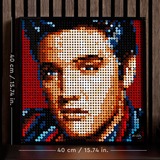 LEGO ART 31204 Elvis Presley ''El Rey'', Manualidades para Adultos, Juegos de construcción Manualidades para Adultos, Juego de construcción, 18 año(s), Plástico, 3445 pieza(s), 1,66 kg