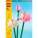 LEGO Botanicals Flores de Loto, Juegos de construcción Juego de construcción, 8 año(s), Plástico, 220 pieza(s), 173 g