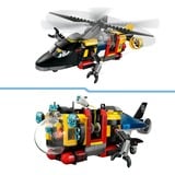 LEGO City Remix: Helicóptero, Camión de Bomberos y Submarino, Juegos de construcción Camión de Bomberos y Submarino, Juego de construcción, 7 año(s), Plástico, 874 pieza(s), 1,14 kg