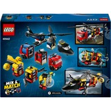 LEGO City Remix: Helicóptero, Camión de Bomberos y Submarino, Juegos de construcción Camión de Bomberos y Submarino, Juego de construcción, 7 año(s), Plástico, 874 pieza(s), 1,14 kg