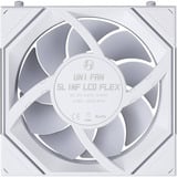 Lian Li UNI FAN SL-INF LCD FLEX 120 Wireless, Ventilador blanco