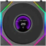 Lian Li UNI FAN TL LCD FLEX 120 Wireless, Ventilador negro
