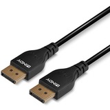 Lindy 36461 cable DisplayPort 1 m Negro negro, 1 m, DisplayPort, DisplayPort, Macho, Macho, 7680 x 4320 Pixeles