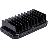 Lindy 73309 organizador para estación de carga Independiente Plástico Negro negro, Independiente, Plástico, Negro, Contacto, Poder, CE, UKCA, FCC, LVD, RoHS, REACH