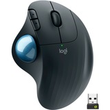Logitech ERGO M575 for Business ratón mano derecha RF Wireless + Bluetooth Trackball 2000 DPI grafito/Azul, mano derecha, Trackball, RF Wireless + Bluetooth, 2000 DPI, Grafito