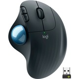 Logitech M575 for Business ratón mano derecha Bluetooth Trackball 2000 DPI grafito/Azul, mano derecha, Trackball, Bluetooth, 2000 DPI, Grafito